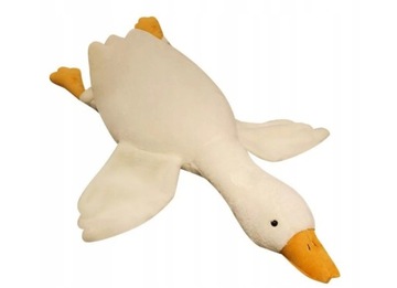 PODUSZKA MASKOTKA PLUSZAK GĘŚ KACZKA 50 cm