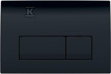 КНОПКА ПЕРЕДНЯЯ КНОПКА DELTA50 ЧЕРНАЯ RAL9005 51 (ШТ)