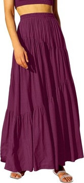 Damska sukienka z plisowaną spódnicą w kształcie litery A i wysokim z , 4XL