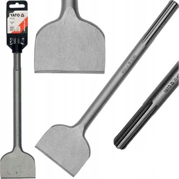 YATO DŁUTO SDS MAX 75/300mm PŁASKIE SZEROKIE DO MŁOTA