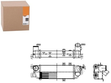 INTERCOOLER KIA CEED 06- 30305 NRF