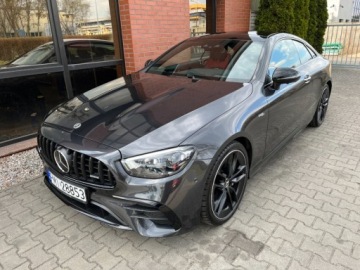 Mercedes Klasa E W213  Coupe AMG Facelifting 3.0 E53 435KM 2021 Mercedes-Benz Klasa E 3.0 benzyna 435 KM E 53 AMG 4 matic NISKI PRZEBI