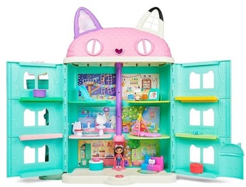 GABBY'S DOLLHOUSE GABI KOCI DOMEK GABBY PIĘTROWYI PANDUŚ AKCESORIA PL