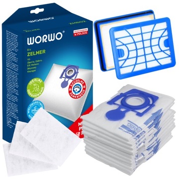 FILTR HEPA + WORKI DO ODKURZACZA ZELMER ODYSSEY ZVC305ST 450.0 SP