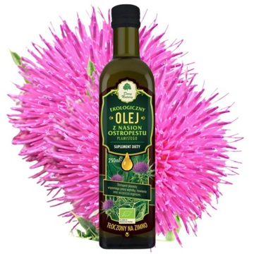 Olej z ostropestu plamistego Dary Natury EKO 250ml