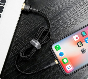 КАБЕЛЬ BASEUS STRONG USB ДЛЯ LIGHTNING IPHONE IPAD ПЛЕТЕННЫЙ КАБЕЛЬ 1,5 А, 2 М