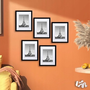 5шт фоторамки художественные декоративные подвесные