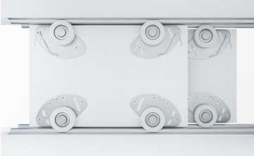 SKEI - Раздвижной шкаф 130 см x 225 см в размер