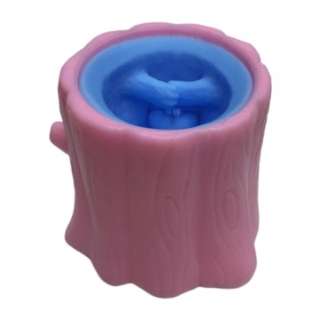 1 шт. Fun Squirrel Cup Антистрес Сенсорний Tree Stump Cute Рожевий