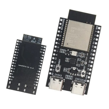 Плата Интернета вещей ESP32 ESP32-C6 N16 WiFi6, BLE 5.0 Thread/Zigbee SoC, 16 МБ флэш-памяти