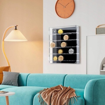 Черная акриловая витрина