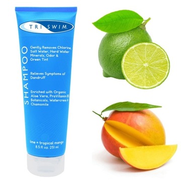 Szampon na basen TriSwim 250ml usuwa chlor Limonka Tropical Mango