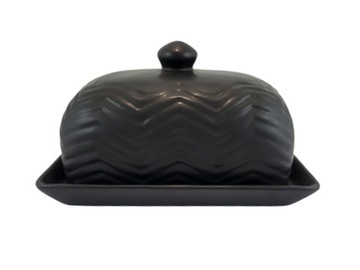 ЧЕРНАЯ СТРУКТУРНАЯ КЕРАМИЧЕСКАЯ МАСЛЕНКА