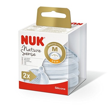 NUK Smoczek Silikon 0 m+