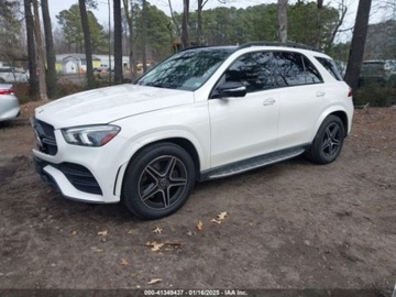 Mercedes GLE V167 2020 Mercedes-Benz GLE 2020r., 450, od ubezpieczalni 3.0 Benzyna 362KM, zdjęcie 2