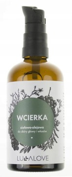 LULLALOVE WCIERKA DO WŁOSÓW OLEJ EKSTRAKT Z ZIÓŁ