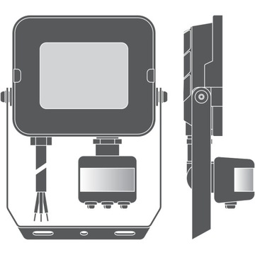 Светодиодный прожектор 20Вт 3000К LEDVANCE MOTION SENSOR