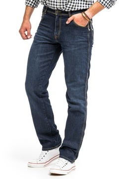 WRANGLER REGULAR FIT MĘSKIE SPODNIE JEANS W35 L34