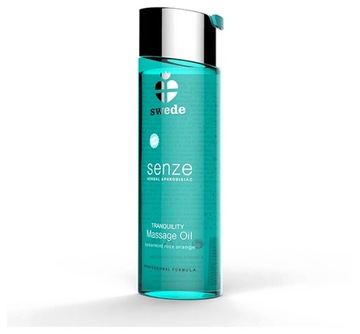 SWEDE Senze Tranquility Massage Oil olejek do masażu Spearmi Rose Orang P1