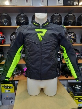 Kurtka Motocyklowa Tekstylna Rebelhorn Vandal Black/Fluo 5XL