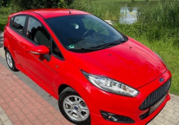 Ford Fiesta VII Hatchback 3d Facelifting 1.0 EcoBoost 100KM 2016 Ford Fiesta ST LINE Klimatronic Oryginal Led Sliczna Serwis, zdjęcie 17