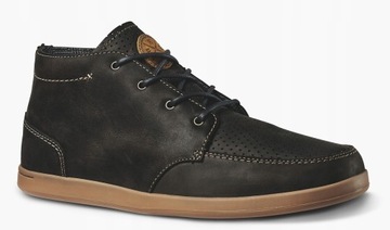 Reef Spiniker Mid Casual Mens Leather Boots męskie buty skórzane - 44