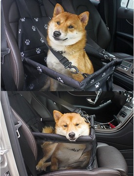 Защитный коврик Манеж-транспортер на одно сиденье в машине для собак