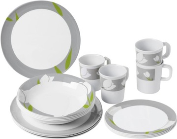 МЕЛАМИНОВЫЙ НАБОР BRUNNER TULIP 16 шт.