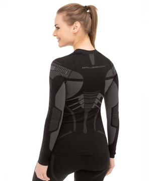 ЖЕНСКОЕ ТЕРМОАКТИВНОЕ БЕЛЬЕ BRUBECK DRY SET СВИТШОТ И БРЮКИ L