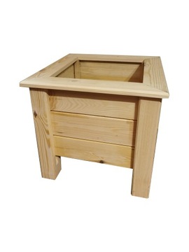 DONICA DREWNIANA 45X45X42 DUŻA POLSKI PRODUKT