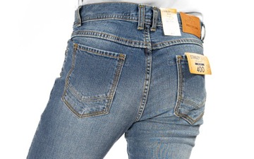 SPODNIE MĘSKIE STANLEY JEANS 400/152 L32 98cm