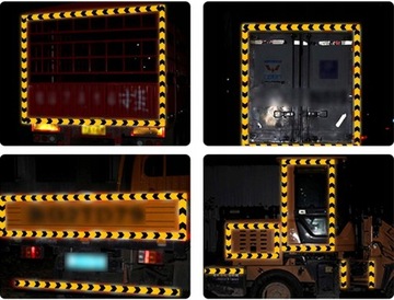 ЛЕНТА СВЕТООТРАЖАЮЩАЯ САМОКЛЕЙКА ОРАНЖЕВАЯ 5М