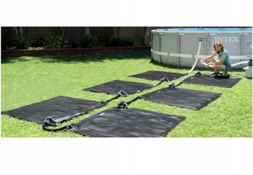 КОВРИКИ С СОЛНЕЧНЫМ НАГРЕВОМ ДЛЯ БАССЕЙНА INTEX SWIMMING POOL 244 305 366 BESTWAY НАГРЕВАТЕЛЬНЫЕ МАТЫ