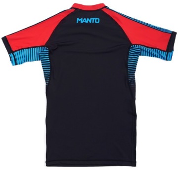 MANTO Рашгард STRIPE 2.0 черно-красный - L