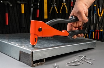 Заклепки потайные с большой головкой и расширенным воротником фи14мм 4,8х20мм 50шт. ZINE