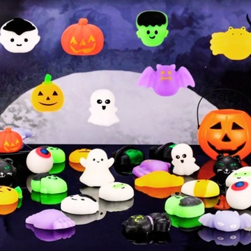 КОРЗИНКА СЛАДКИЙ CAULDEL С 23 АКСЕССУАРАМИ СКВИТ ШАРИКИ ГЛАЗА ПАУТИНКА 24 ЧАСА