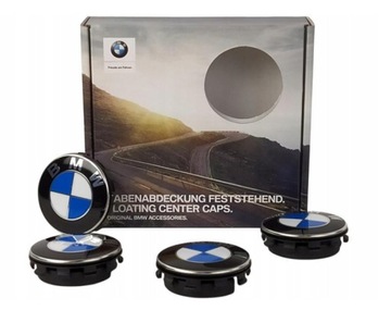 PODŚWIETLANE Obrotowe dekielki kapsle do felg BMW