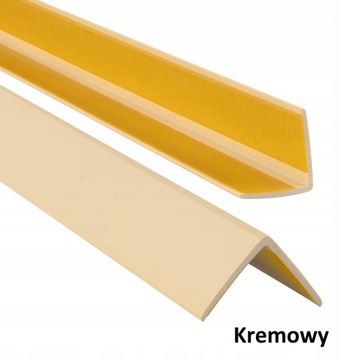 KĄTOWNIK PCV 35x35 Narożnik 1,5m J.SZARY samoprzylepna Listwa Narożna