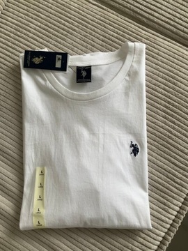 Polo Ralph Lauren t-shirt biały Premium bawełna L