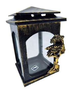 СВЕТИЛЬНИК L3 / МИКС / СМОЛА - ЧЕРНАЯ И ЗОЛОТАЯ / 2 сорт / ЦВЕТОК - ВЕРХНЯЯ / 1 ШТ.