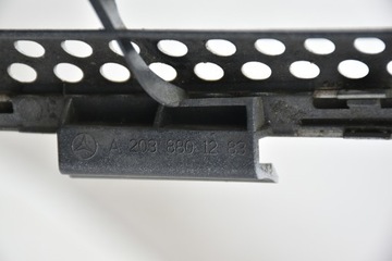 MASKA MŘÍŽKA CHLADIČŮ MERCEDES C W203 COUPE FACELIFT