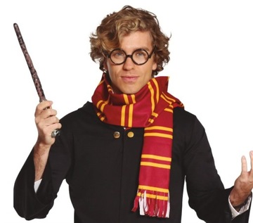 Zestaw Czarodzieja Mag Harry Potter Szalik Okulary