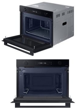 Встраиваемый комплект Samsung BLACK GLASS BESPOKE с отдельно стоящим холодильником