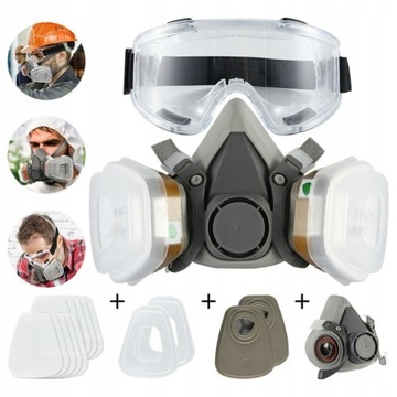 Полумаска 3M Paint Mask 6200 НАБОР