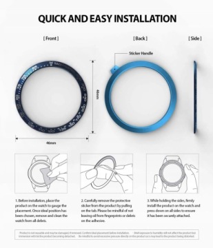 ЧАСЫ SAMSUNG GALAXY 46 ММ С СИНИМ КОЛЬЦОМ
