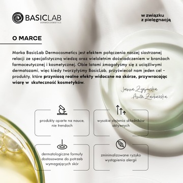 BasicLab Nawilżający emu-żel do twarzy z 4% ektoiną 30 ml