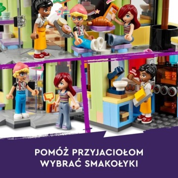 LEGO Кафе в Heartlake, набор с пекарней, с фигурками из кирпичиков LEGO