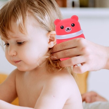 Медвежья пудра Слоеная коробка Держатель для макияжа Контейнер для тела Контейнеры для путешествий Тальк