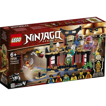 LEGO NINJAGO 71735 TURNIEJ ŻYWIOŁÓW