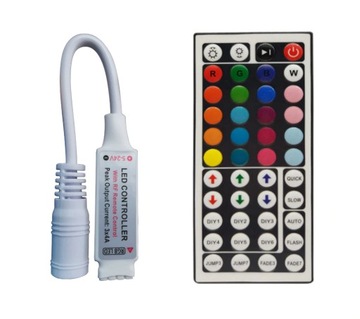 STEROWNIK KONTROLER PILOT RADIOWY RF44 TAŚMA LED